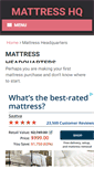 Mobile Screenshot of mattressinformationhq.com